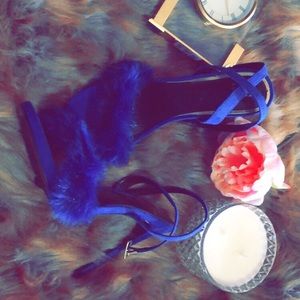 Blue shoes( never been worn)